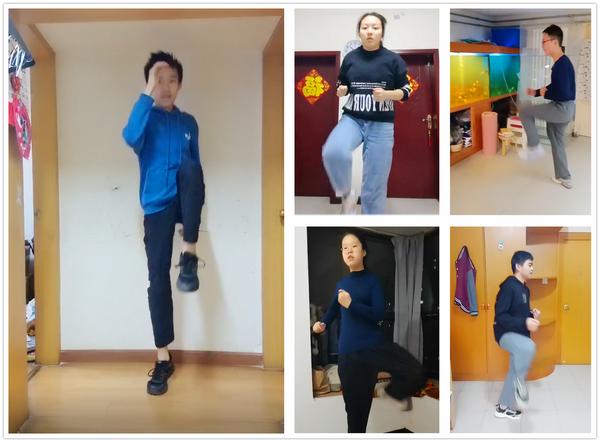 学生练习马克操 (2)